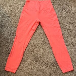 Lululemon Align Raspberry Cream 25” leggings in size 8